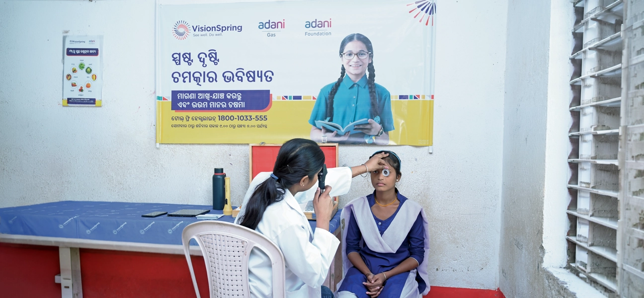 Eye Check-up camp for students